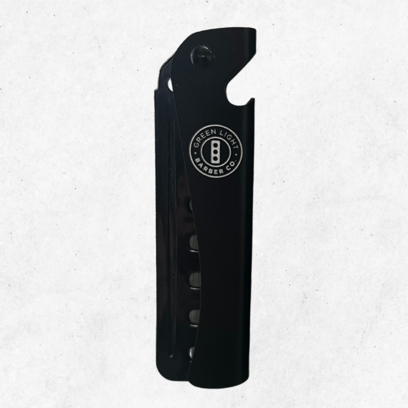 Compact Wide Tooth Styling Comb + Bottle Opener